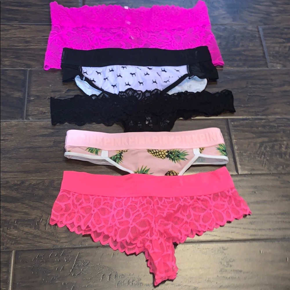 NWOT 5 vs PINK undies